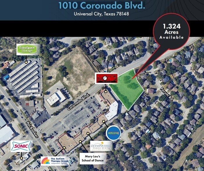 Primary Photo Of 1010 Coronado Blvd, Universal City Land For Lease