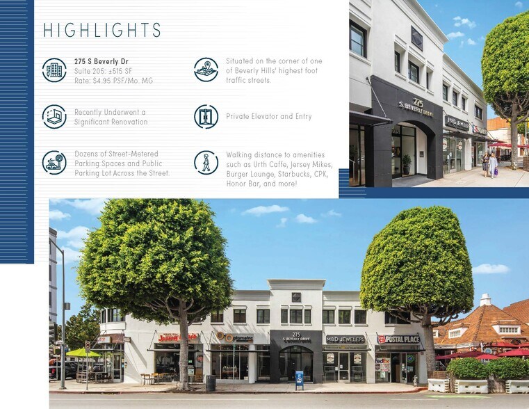 More Photos Of 269-281 S Beverly Dr, Beverly Hills Loft Creative Space For Lease