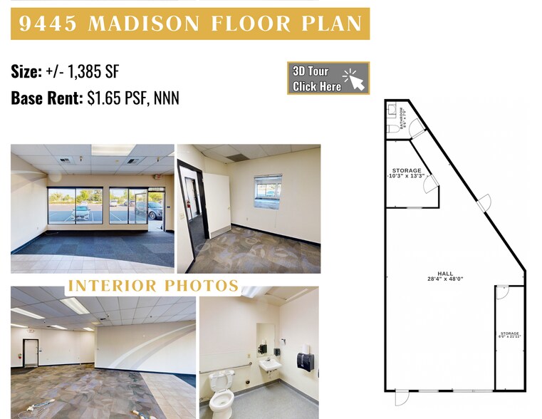 More Photos Of 9407-9417 Madison Ave, Orangevale Unknown For Lease