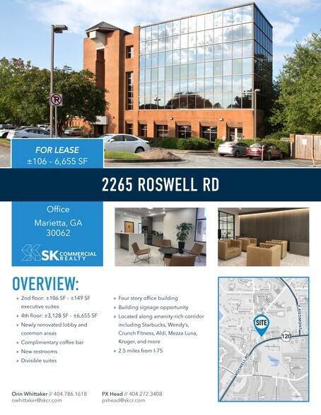 More Photos Of 2265 Roswell Rd, Marietta Office For Lease