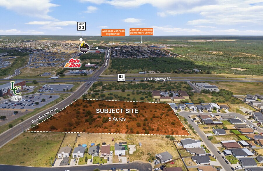 More Photos Of Don Camilo Blvd., Laredo Land For Sale