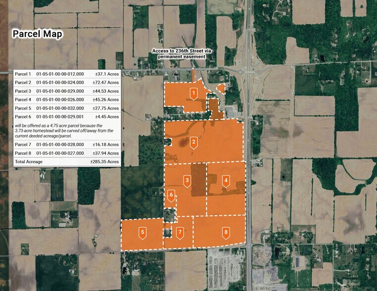 More Photos Of 23239 Dunbar Rd, Sheridan Land For Sale