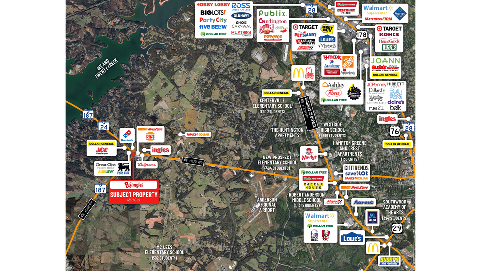 More Photos Of 4377 Highway 24, Anderson Fast Food For Sale