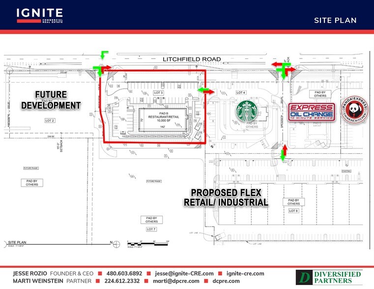 More Photos Of N NWC Litchfield Rd @ Waddell Rd, Surprise Land For Lease