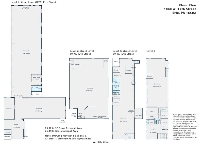 More Photos Of 1040 W 12th St, Erie Manufacturing For Sale