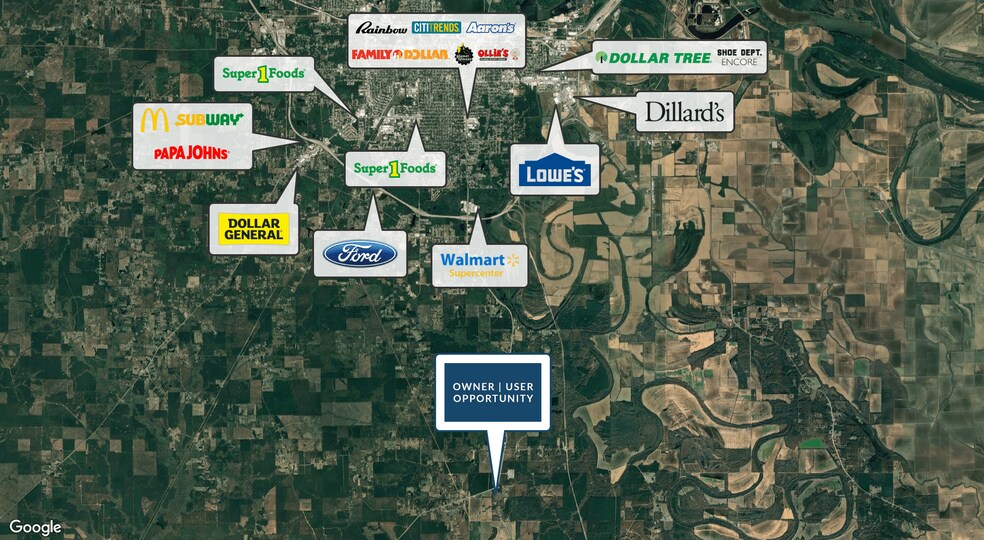 More Photos Of 10501 US Highway 63 S, Pine Bluff Convenience Store For Sale