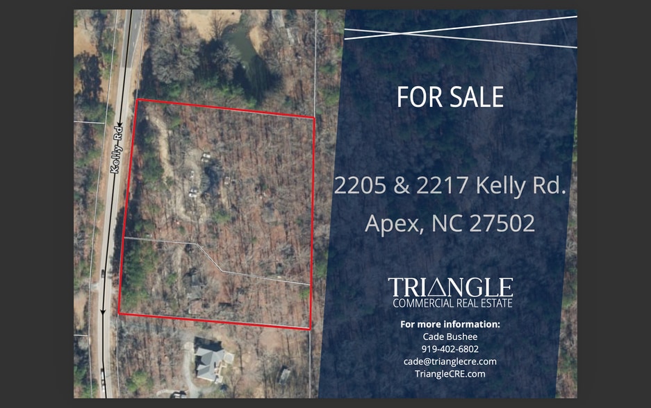 Primary Photo Of 2205 Kelly Rd, Apex Land For Sale