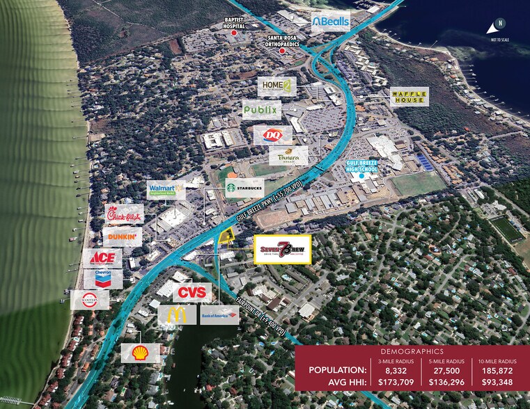 More Photos Of 401 Gulf Breeze Pky, Gulf Breeze General Retail For Sale