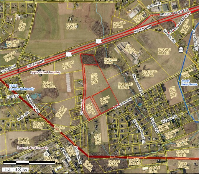 More Photos Of 1480 Baltimore Pike, Lincoln Borough Land For Sale