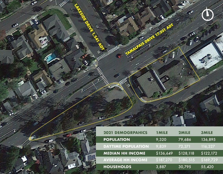 More Photos Of 601 Tamalpais Dr, Corte Madera Freestanding For Sale