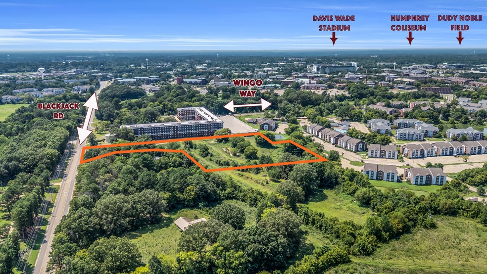 More Photos Of Blackjack Road @ Wingo Way, Starkville Land For Sale