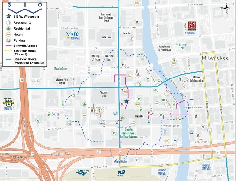 More Photos Of 310 W Wisconsin Ave, Milwaukee Office For Lease