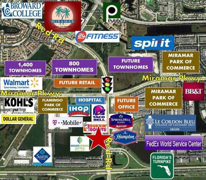 More Photos Of 3644 Red Rd, Miramar Storefront For Lease