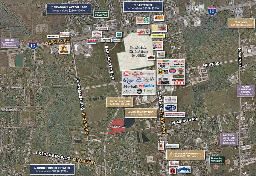 More Photos Of San Jacinto Blvd, Baytown Land For Sale