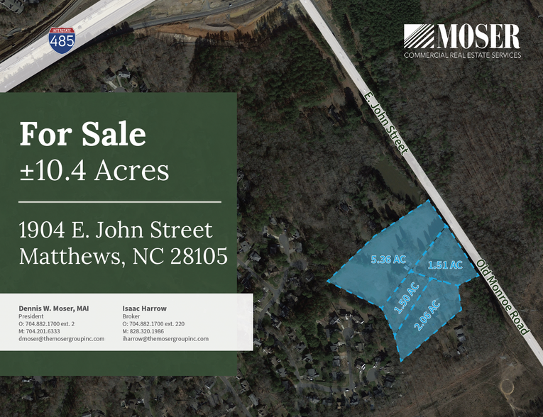 Primary Photo Of 1904 E John St, Matthews Land For Sale