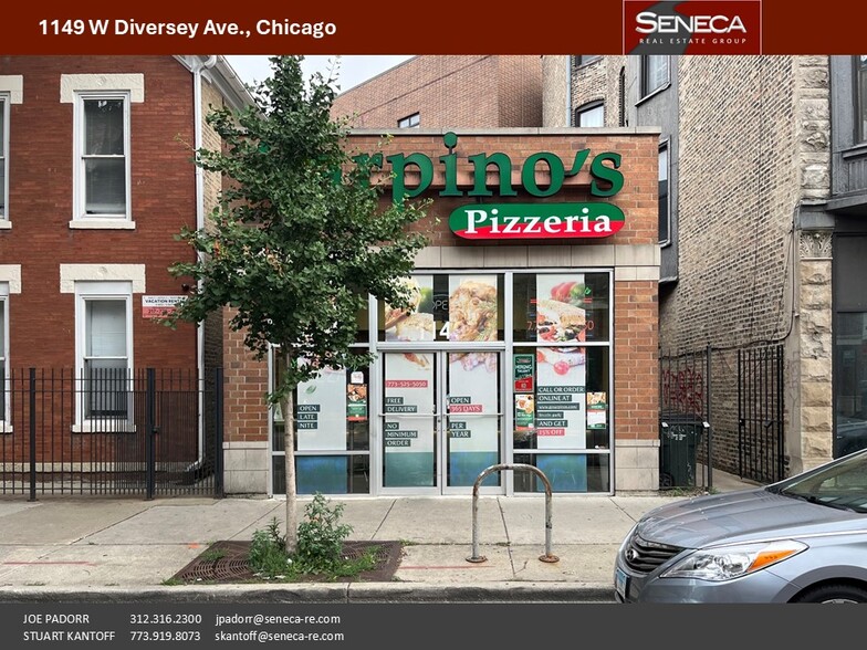 Primary Photo Of 1149 W Diversey Ave, Chicago Storefront For Lease