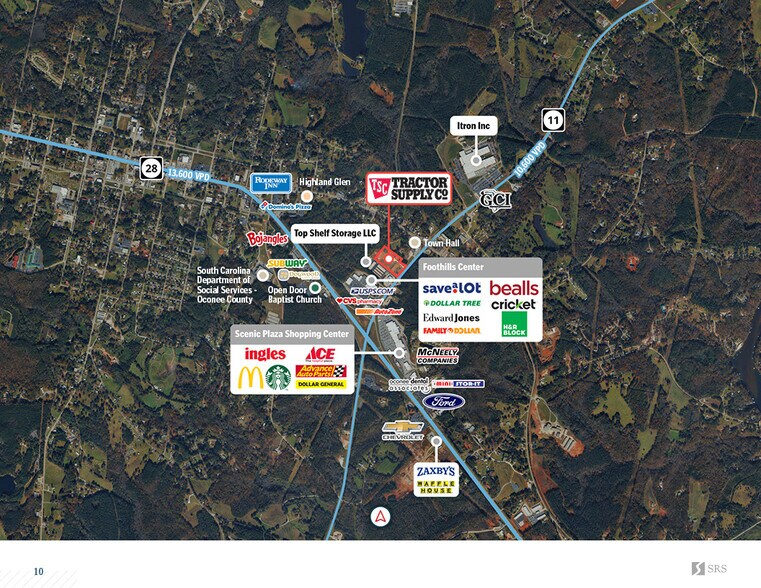 More Photos Of 150 N Highway 11, West Union General Retail For Sale