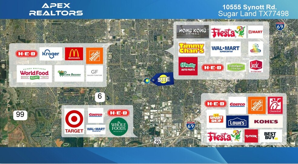 More Photos Of 10555 Synott Rd, Sugar Land Light Manufacturing For Lease