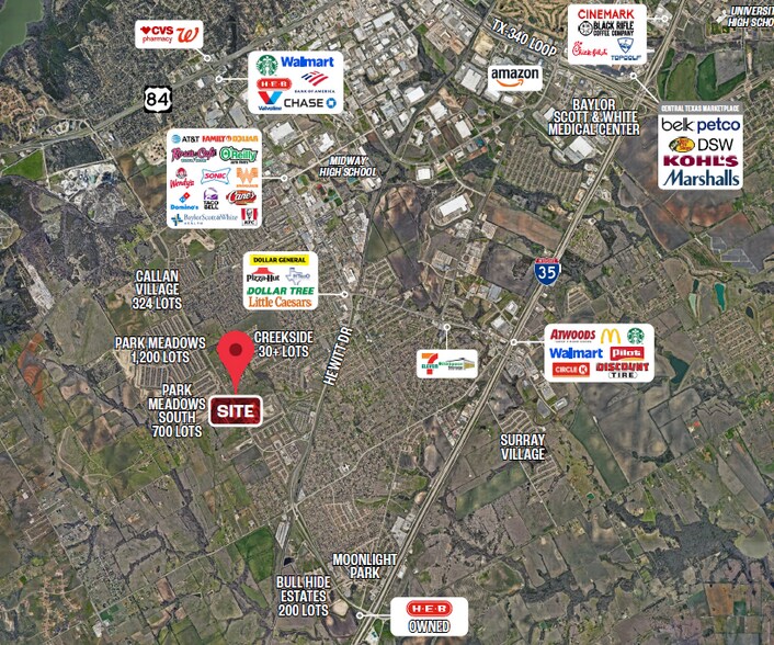 More Photos Of SEC Ritchie & W Warren St rd, Hewitt Land For Sale