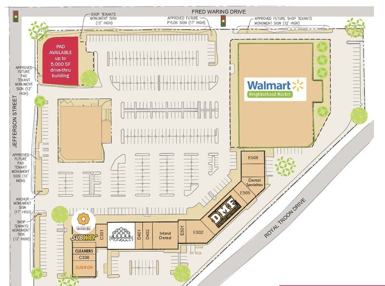 More Photos Of Jefferson Rd & Fred Waring, Indio General Retail For Lease