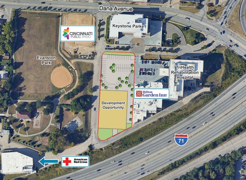 Primary Photo Of 2121 Dana Ave, Cincinnati Land For Sale