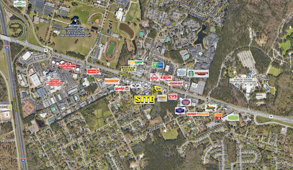 More Photos Of 9125 University Blvd, North Charleston Land For Lease