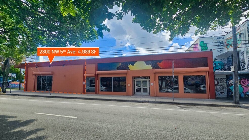 More Photos Of 2800-2818 NW 5th Ave, Miami Storefront For Lease