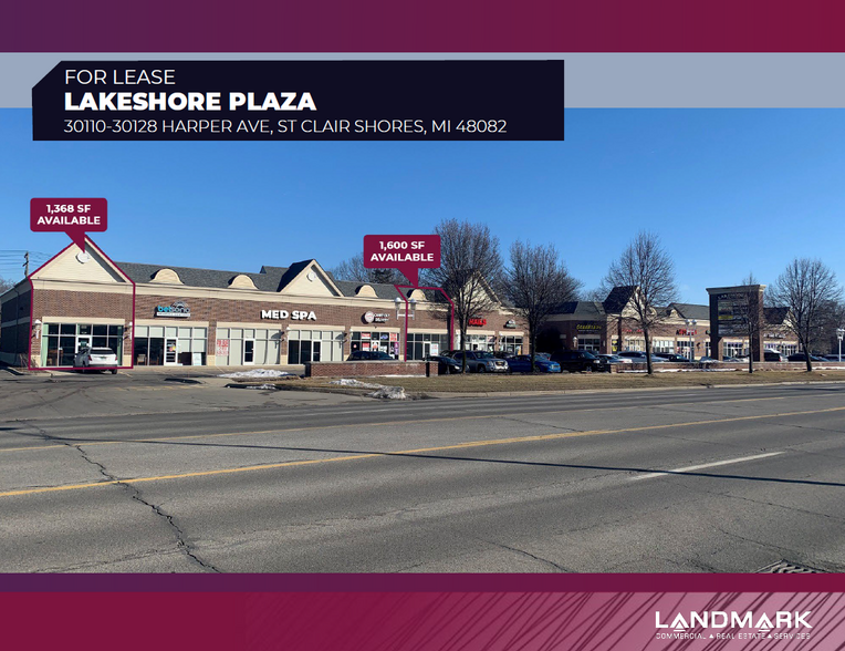 Primary Photo Of 30110-30128 Harper Ave, Saint Clair Shores Unknown For Lease