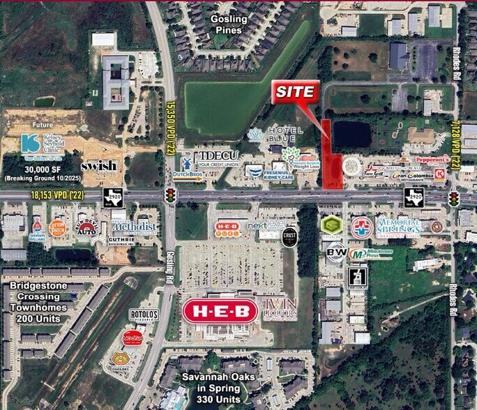 More Photos Of 5102 1/2 FM 2920, Spring Land For Sale