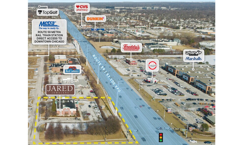 More Photos Of 1016 N Route 59, Aurora Freestanding For Sale