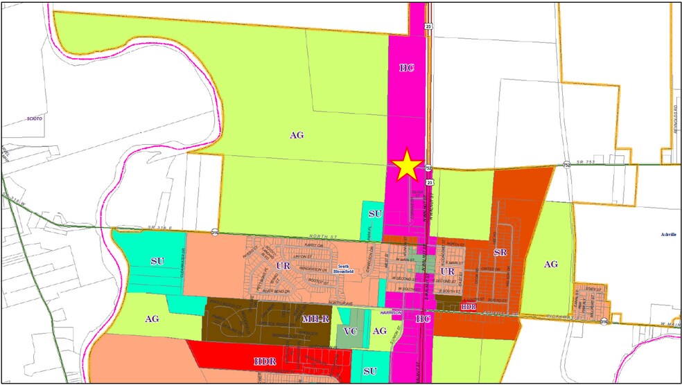 More Photos Of 14337 US Highway 23, South Bloomfield Land For Sale