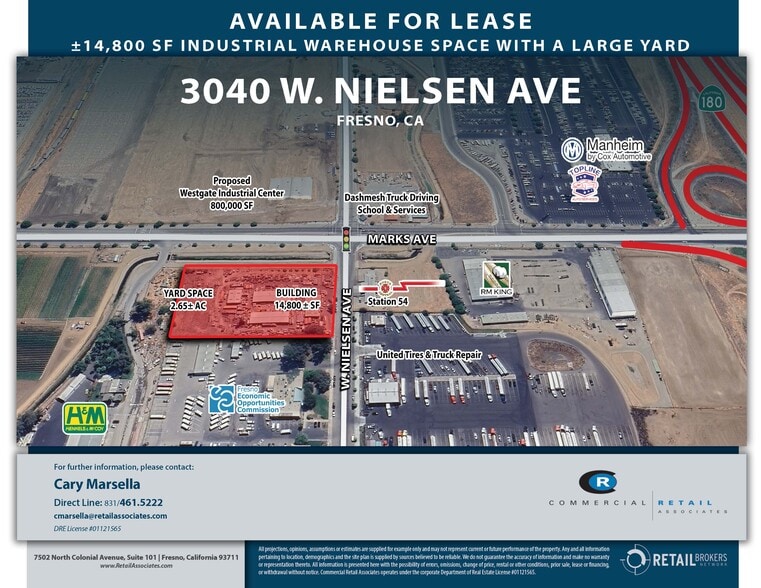 Primary Photo Of 3040 N Nielsen Ave, Fresno Manufacturing For Lease