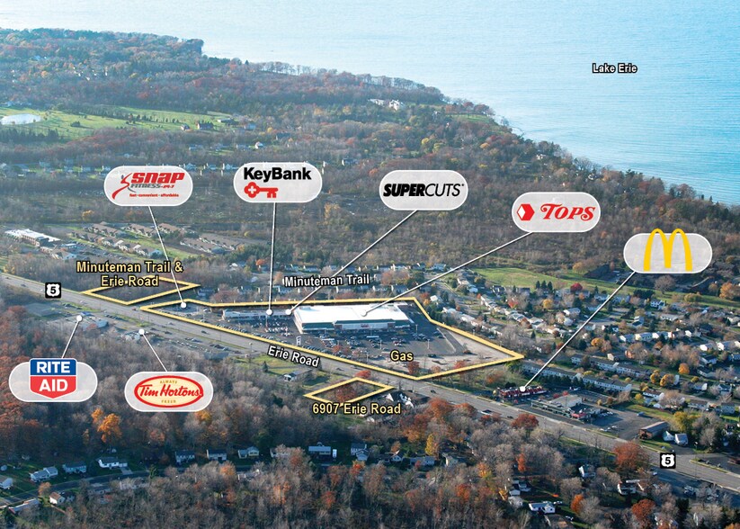 More Photos Of 6914-6940 Erie Rd, Derby Freestanding For Lease