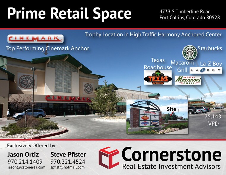 More Photos Of 4733 S Timberline Rd, Fort Collins General Retail For Lease