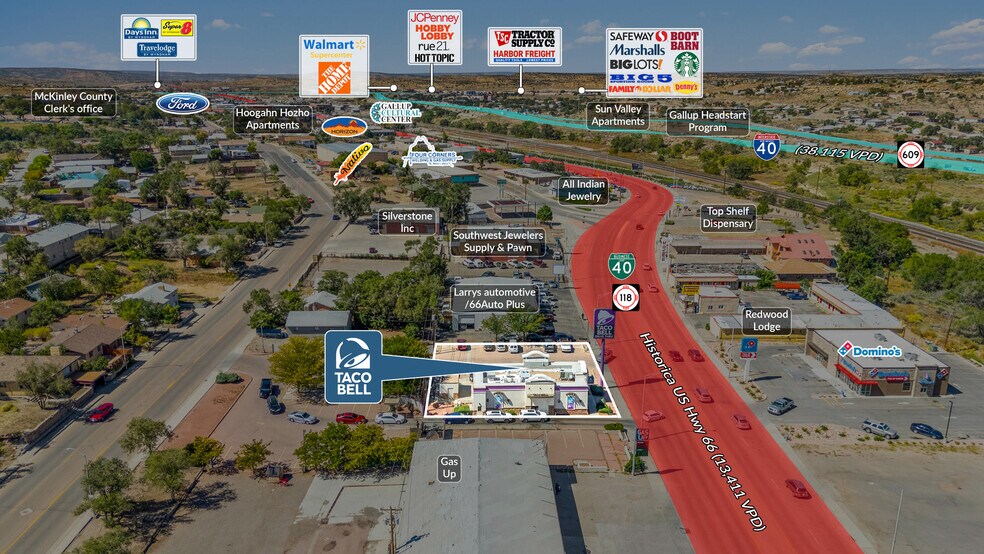 More Photos Of 914 E Historic Highway 66, Gallup Fast Food For Sale