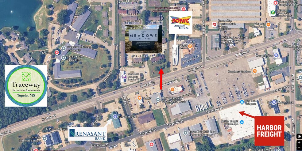 More Photos Of 2700 W Main St, Tupelo Land For Sale