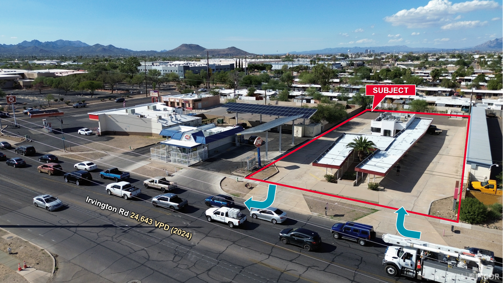 Primary Photo Of 1055 E Irvington Rd, Tucson Fast Food For Sale