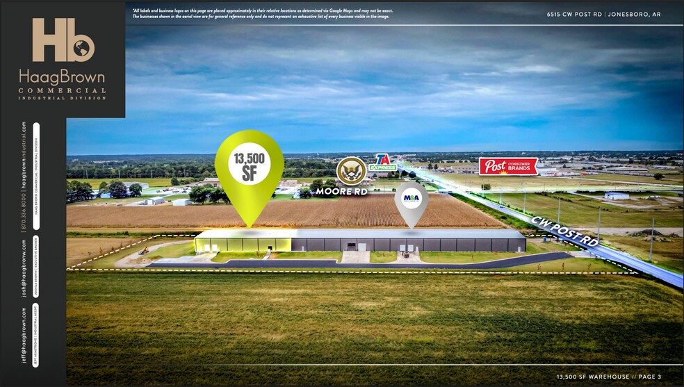 More Photos Of 6515 CW Post Road, Jonesboro Warehouse For Lease