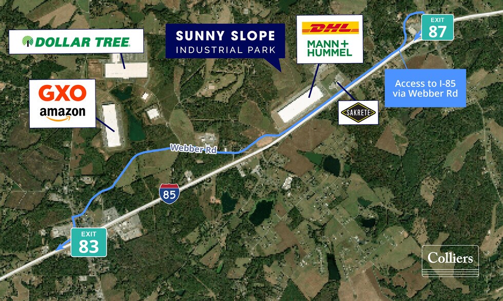 More Photos Of 0 Webber Rd, Gaffney Industrial For Lease
