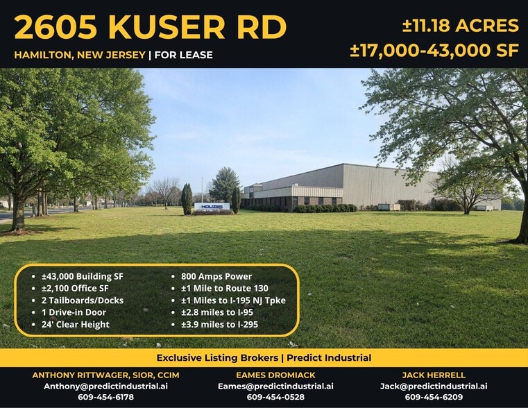 Primary Photo Of 2605 Kuser Rd, Hamilton Service For Lease