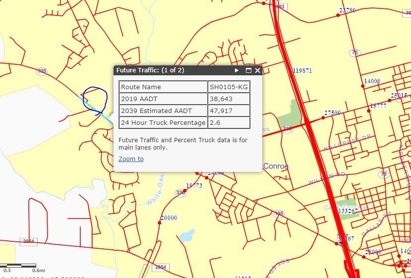 More Photos Of 5030 Davis st, Conroe Land For Sale