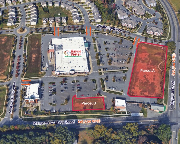 Primary Photo Of 4521 Margaret Wallace Rd, Matthews Land For Sale