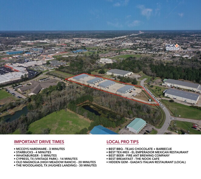 More Photos Of 27905 Commercial Park Rd, Tomball Warehouse For Lease