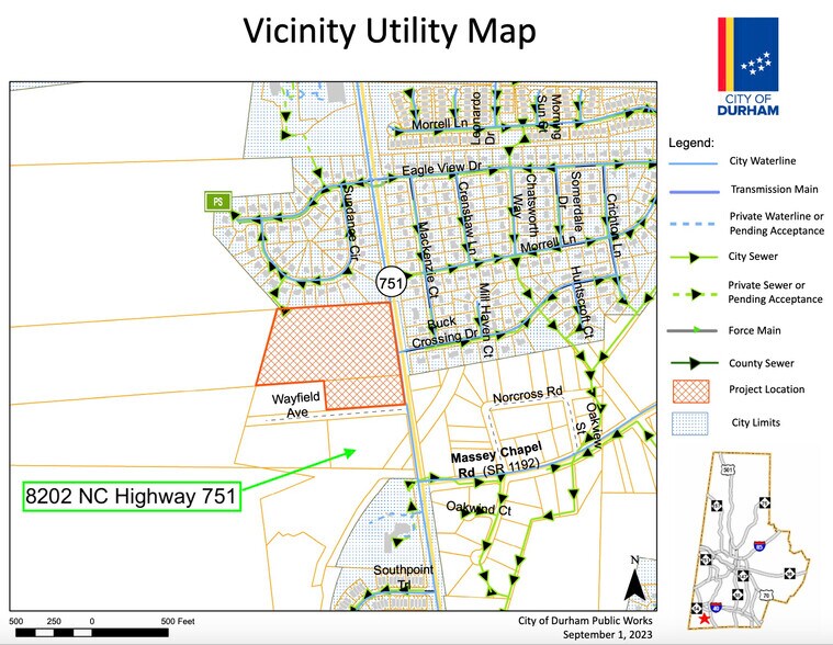More Photos Of 8202 NC 751 Hwy, Durham Land For Sale