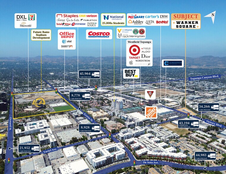 More Photos Of 21101-21163 Victory Blvd, Canoga Park Storefront Retail Office For Sale