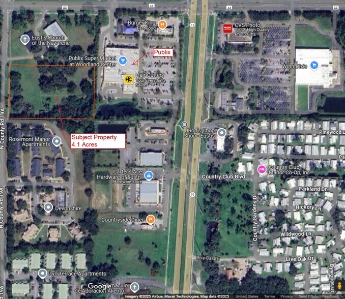 Primary Photo Of North County Road 19A, Eustis Land For Sale