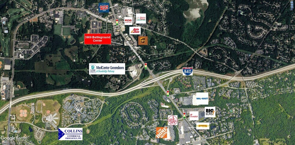 More Photos Of 3909 Battleground Ave, Greensboro Storefront For Lease