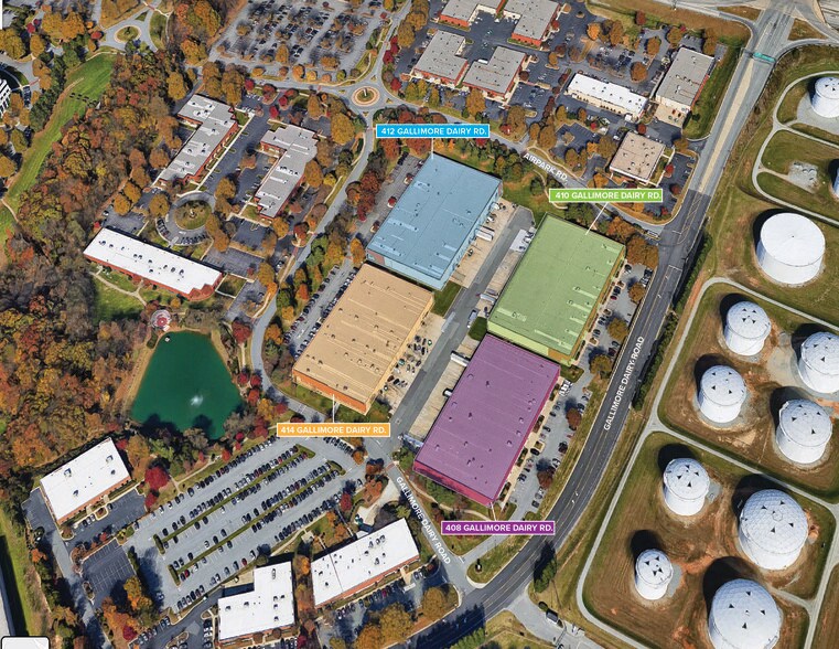 More Photos Of 408 Gallimore Dairy Rd, Greensboro Unknown For Lease