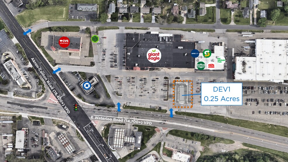 Primary Photo Of 2839 E Waterloo Rd, Akron Land For Lease