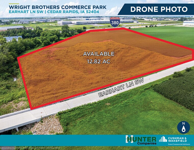 Primary Photo Of Earhart Lane Southwest Ln, Cedar Rapids Land For Sale